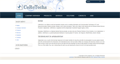 Desktop Screenshot of ceretechs.com